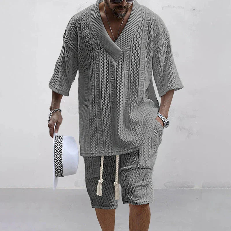 Conjunto Masculino Bermuda e Camiseta