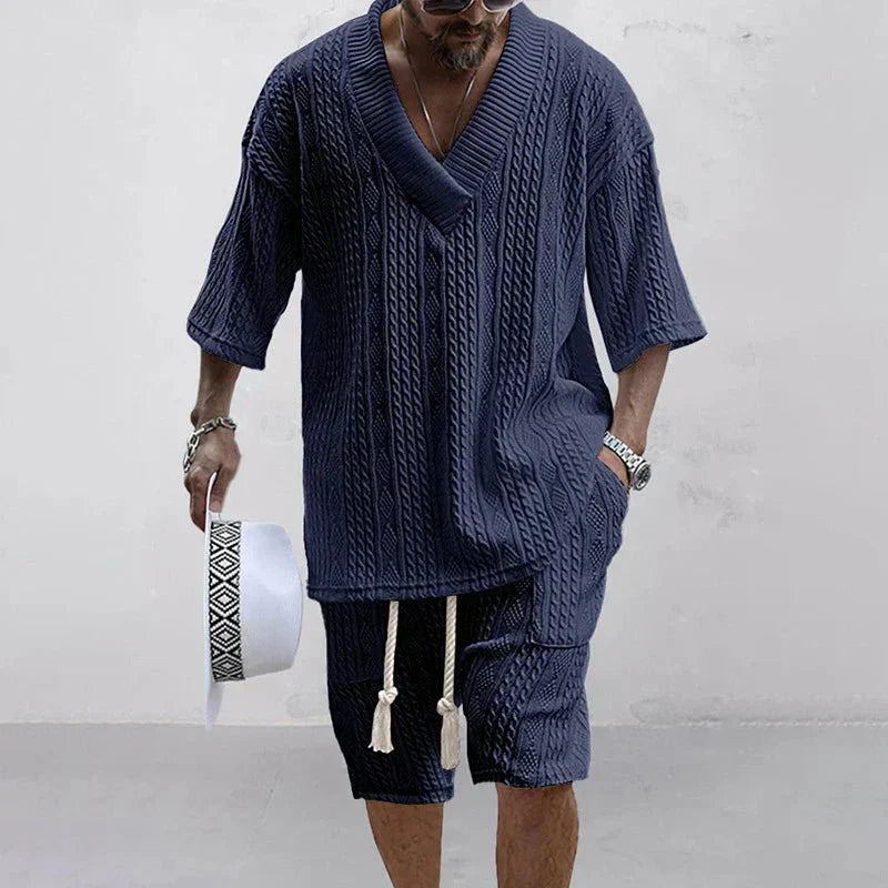 Conjunto Masculino Bermuda e Camiseta