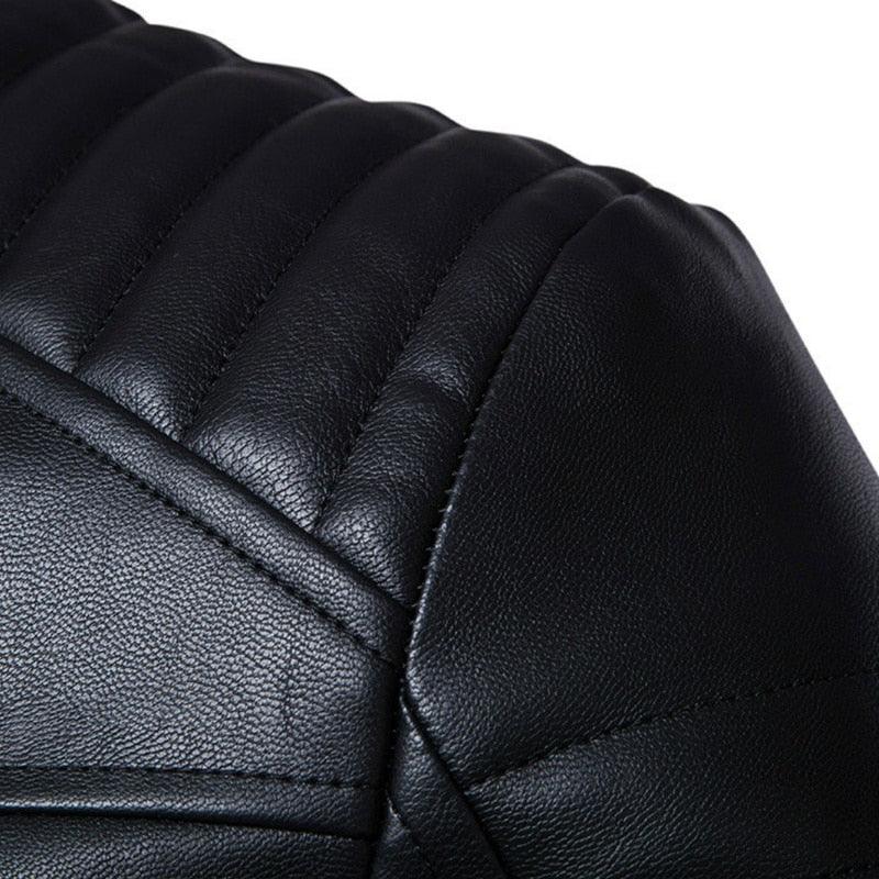 Jaqueta de Couro Masculina - Proteção e Estilo para Motociclistas