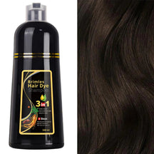 (COMPRE 1 E LEVE 2) Shampoo Brimless Natural 3 em 1 - Cabelos Pretos Intensos em Apenas 5 Minutos