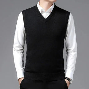 Colete Masculino de Lã - Elegância e Conforto