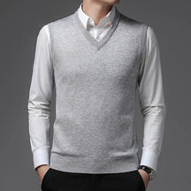 Colete Masculino de Lã - Elegância e Conforto