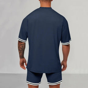 Conjunto Masculino Casual - Bermuda e Camiseta
