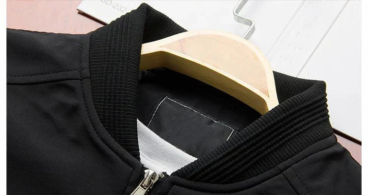 Jaqueta Bomber Masculina com Zíper Plus Size - Estilo e Conforto