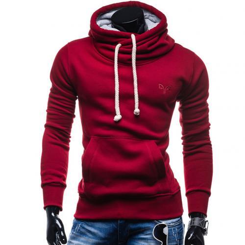 Moletom Masculino Gola Alta Com Capuz