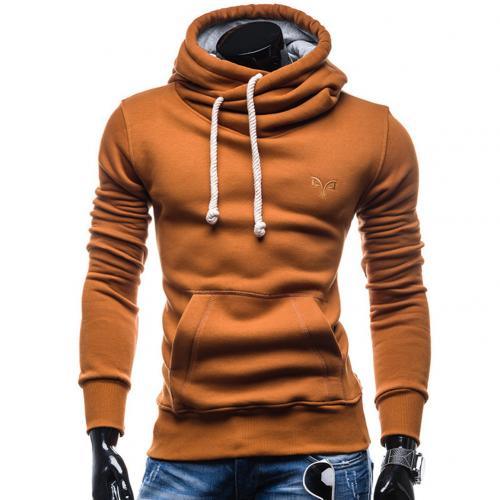 Moletom Masculino Gola Alta Com Capuz
