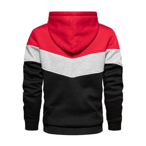 Moletom Masculino Listrado com Capuz - Estilo Streetwear Casual